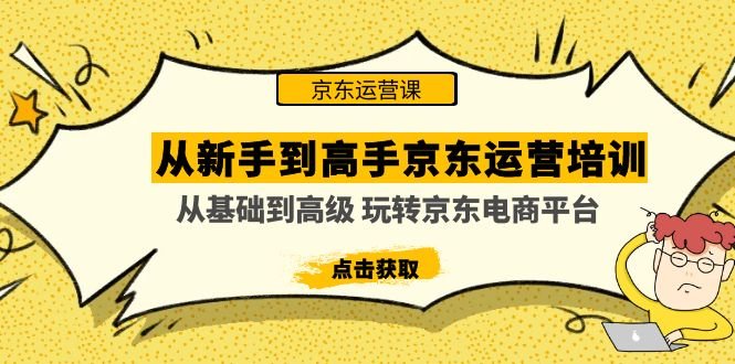 从新手到高手京东运营培训：从基础到高级 玩转京东电商平台(无中创水印)(全面掌握京东运营技巧，助力商家提升业绩)