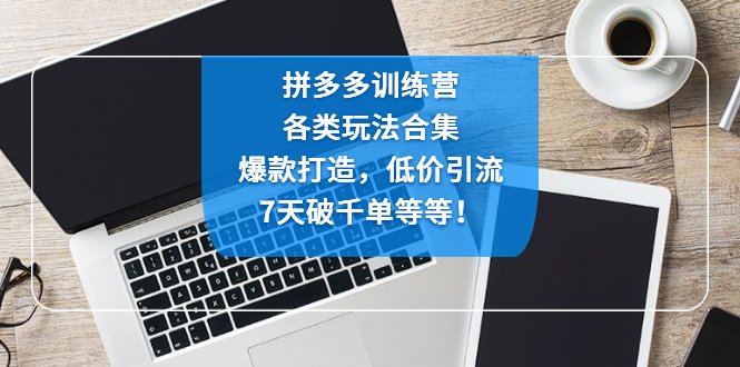 拼多多训练营:各玩法合集,爆款打造,低价引流,7天破千单等等!(拼多多训练营深度解析电商运营策略,助力商家提升销售业绩) 拼多多训练营:各玩法合集,爆款打造,低价引流,7天破千单等等!(拼多多训练营深度解析电商运营策略,助力商家提升销售业绩)