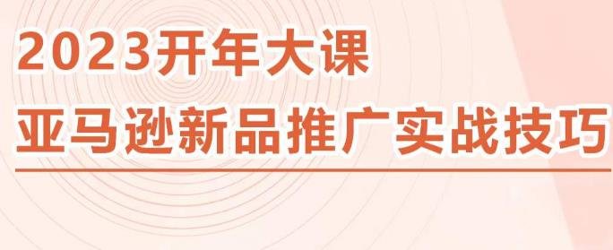 2023亚马逊新品推广实战技巧,线下百万美金课程的精简版,简单粗暴可复制,实操性强的推广手段(掌握简单粗暴的亚马逊新品推广实战技巧) 2023亚马逊新品推广实战技巧,线下百万美金课程的精简版,简单粗暴可复制,实操性强的推广手段(掌握简单粗暴的亚马逊新品推广实战技巧)