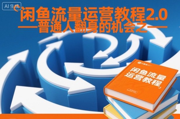 闲鱼流量运营教程2.0——普通人翻身的机会之一
