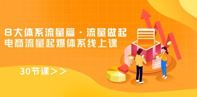 8大体系流量篇·流量做起,电商流量起爆体系线上课(30节课)) 8大体系流量篇·流量做起,电商流量起爆体系线上课(30节课))