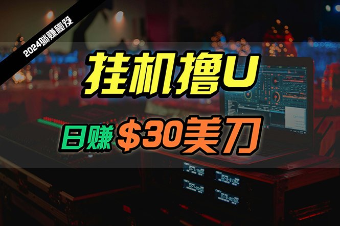 日赚30美刀,2024最新海外挂机撸U内部项目,全程无人值守,可批量放大 日赚30美刀,2024最新海外挂机撸U内部项目,全程无人值守,可批量放大