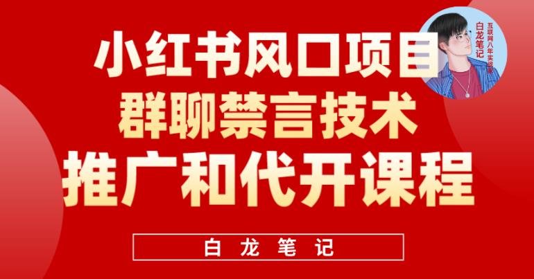小红书风口项目日入300+，小红书群聊禁言技术代开项目，适合新手操作(利用小红书群聊禁言技术，开启日入300+的创业之路)