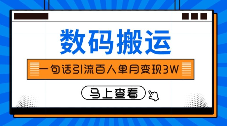 仅靠一句话引流百人变现3万？(揭秘“过年回家牌桌上的面子”项目一句话引流百人，月入3万元)