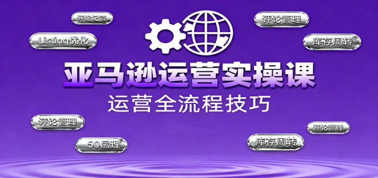 亚马逊运营实操课,选品策略,选品重点、广告最新打法、大促细节优化等(更新10月)