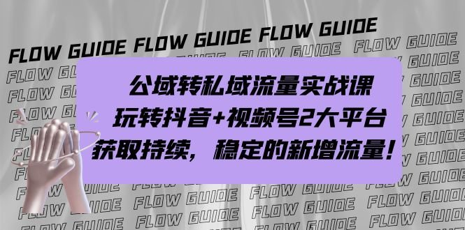 公域转私域流量实战课，玩转抖音+视频号2大平台，获取持续，稳定的新增流量(深度解析抖音与视频号公域转私域流量实战策略)