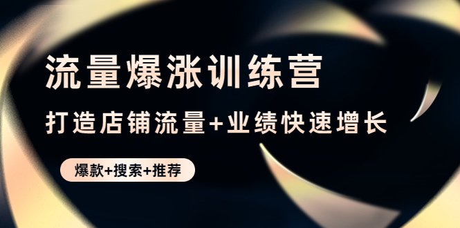 流量爆涨训练营:打造店铺流量+业绩快速增长 (爆款+搜索+推荐)(全面提升店铺流量与业绩的实战培训课程) 流量爆涨训练营:打造店铺流量+业绩快速增长 (爆款+搜索+推荐)(全面提升店铺流量与业绩的实战培训课程)