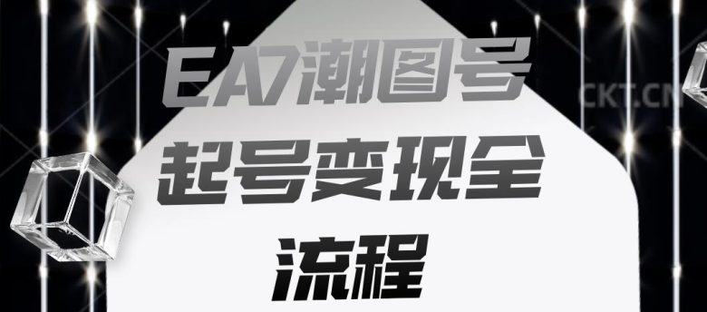 EA7潮图号起号变现全流程，快速起号飞速涨粉【揭秘】(揭秘EA7潮图号起号变现全流程)