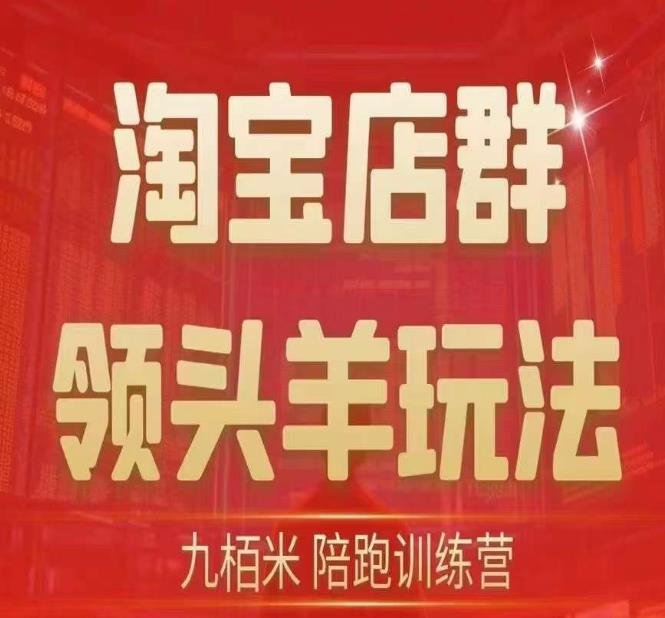 九栢米-淘宝店群领头羊玩法,教你整个淘宝店群领头羊玩法以及精细化/终极蓝海/尾销等内容(淘宝店群领头羊玩法全解析) 九栢米-淘宝店群领头羊玩法,教你整个淘宝店群领头羊玩法以及精细化/终极蓝海/尾销等内容(淘宝店群领头羊玩法全解析)