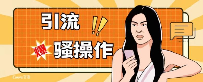 最新引流骚操作，单账号日引50-100，简单粗暴，适合于小白各行各业都可以进行操作，精准粉丝加到爆(最新引流骚操作指南单账号日引50-100，精准粉丝加到爆)