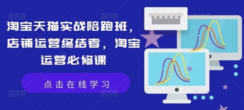 淘宝天猫实战陪跑班,店铺运营终结者,淘宝运营必修课 淘宝天猫实战陪跑班,店铺运营终结者,淘宝运营必修课