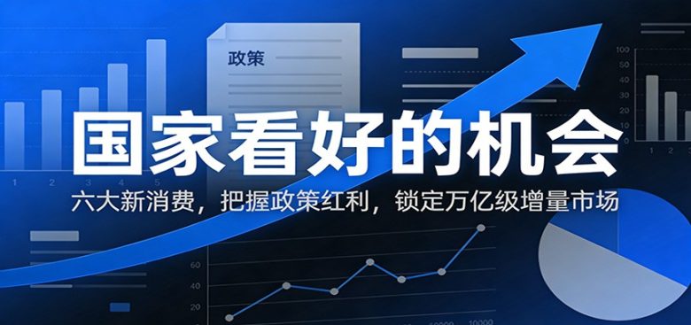 公众号付费文章:国家看好的机会,六大新消费,把握政策红利,锁定万亿级增量市场