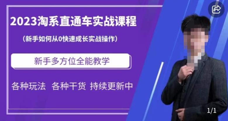 2023淘系直通车保姆式运营讲解,新手如何从0快速成长实战操作,新手多方位全能教学(2023淘系直通车保姆式运营讲解新手全方位提升直通车运营能力) 2023淘系直通车保姆式运营讲解,新手如何从0快速成长实战操作,新手多方位全能教学(2023淘系直通车保姆式运营讲解新手全方位提升直通车运营能力)