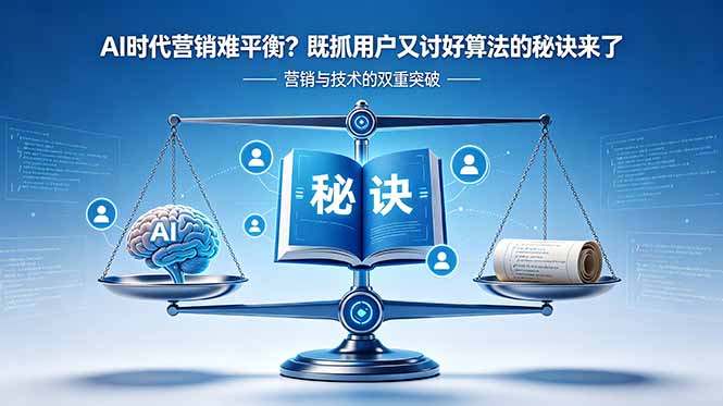 AI时代营销难平衡？既抓用户又讨好算法的秘诀来了【原创双语字幕】