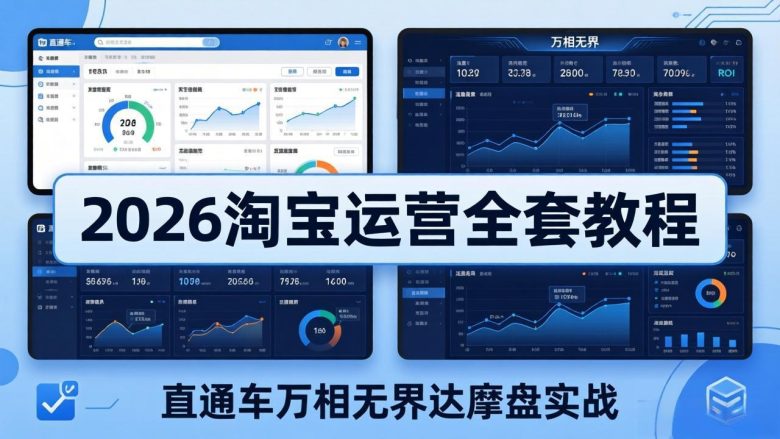 直通车&amp;万相台引爆流量班 6天打通你开直通车·万相台的任督二脉(深度解析直通车&万相台引爆流量班从基础操作到高级策略一站式掌握)