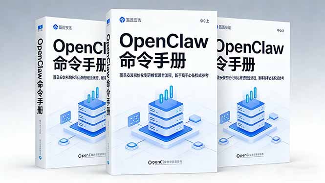 OpenClaw命令手册:覆盖安装初始化到运维管理全流程,新手高手必备权威参考