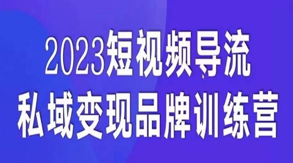 短视频导流·私域变现先导课，5天带你短视频流量实现私域变现(深度解析短视频导流与私域变现策略)