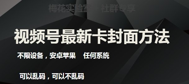 梅花实验室社群最新卡封面玩法3.0，不限设备，安卓苹果任何系统(探索梅花实验室社群的全新卡封面玩法3.0)