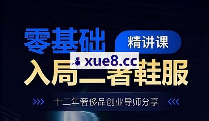 高飞《零基础入局二奢鞋服》