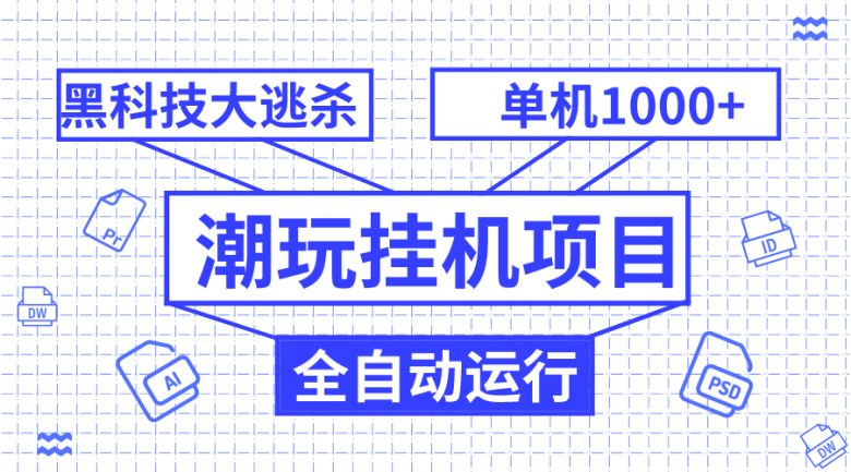 潮玩挂机项目，全自动黑科技大逃杀，单机收益1000+，无限多开窗口(探索“潮玩挂机项目”全自动黑科技大逃杀游戏的收益与便利性)