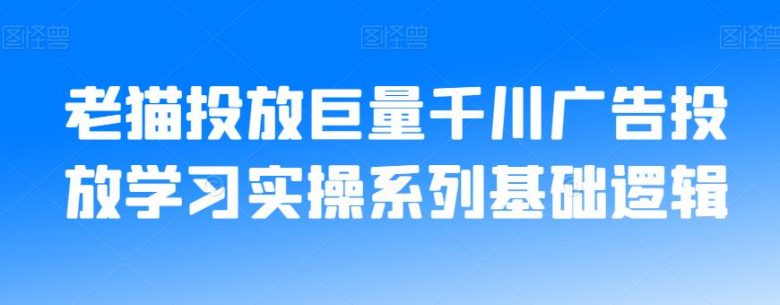 老猫投放巨量千川广告投放学习实操系列基础逻辑(老猫巨量千川广告投放实操指南从新手到专家的全方位教学) 老猫投放巨量千川广告投放学习实操系列基础逻辑(老猫巨量千川广告投放实操指南从新手到专家的全方位教学)