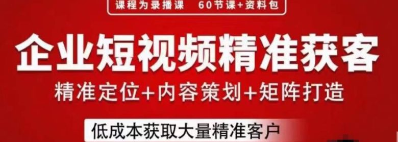 揭秘企业短视频精准获客之道团队建设、矩阵打造与实战方法全解析”)