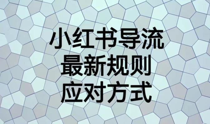 小红书导流最新规则应对方式【揭秘】(揭秘小红书导流最新规则及应对策略)