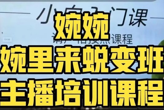 婉婉·婉里来蜕变班(主播课)全方位理解底层逻辑并灵活运用(全面掌握主播技能婉婉·婉里来蜕变班(主播课)深度解析) 婉婉·婉里来蜕变班(主播课)全方位理解底层逻辑并灵活运用(全面掌握主播技能婉婉·婉里来蜕变班(主播课)深度解析)