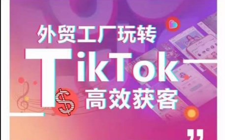 外贸工厂玩转TikTok高效获客,多种引流方式与账号定位技巧,拆解爆款短视频打造成功案例 外贸工厂玩转TikTok高效获客,多种引流方式与账号定位技巧,拆解爆款短视频打造成功案例