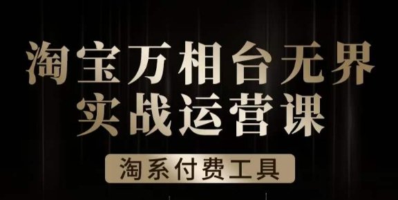 沧海·淘系万相台无界实战运营课,万相台无界实操全案例解析(深度解析万相台无界实战运营,助力商家提升店铺业绩) 沧海·淘系万相台无界实战运营课,万相台无界实操全案例解析(深度解析万相台无界实战运营,助力商家提升店铺业绩)