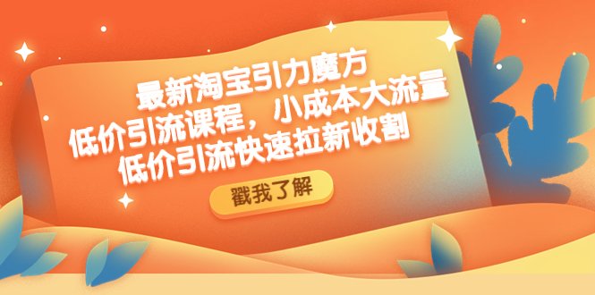 最新淘宝引力魔方低价引流实操:小成本大流量,低价引流快速拉新收割(“淘宝引力魔方实操指南小成本大流量的低价引流策略”) 最新淘宝引力魔方低价引流实操:小成本大流量,低价引流快速拉新收割(“淘宝引力魔方实操指南小成本大流量的低价引流策略”)