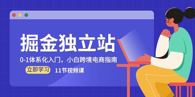 掘金独立站,0-1体系化入门,小白跨境电商指南 掘金独立站,0-1体系化入门,小白跨境电商指南