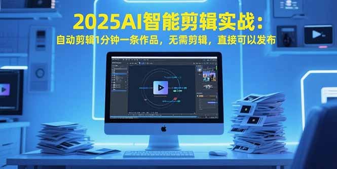 2025AI智能剪辑实战:自动剪辑1分钟一条作品,无需剪辑,直接可以发布