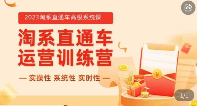 冠东·2023淘系直通车高级系统课,实操性,系统性,实时性,直通车完整体系教学(全面掌握淘系直通车运营技巧,提升推广效果) 冠东·2023淘系直通车高级系统课,实操性,系统性,实时性,直通车完整体系教学(全面掌握淘系直通车运营技巧,提升推广效果)