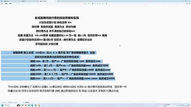 直播间没人、千川烧不动?破冷启动+控流速+追投压制,手把手教你拿量