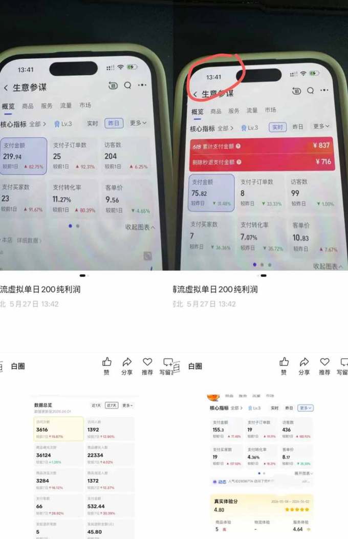 薅流虚拟2.0陪跑课:选一次品淘宝闲鱼同步卖,日入100-200纯利,0成本AI流程化操作