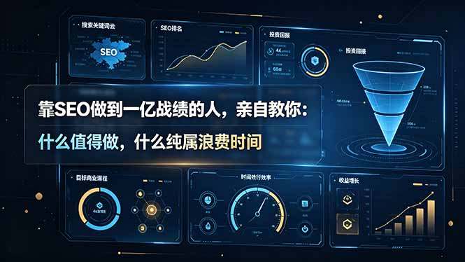 靠SEO做到一亿战绩的人,亲自教你:什么值得做,什么纯属浪费时间【原创双语字幕】
