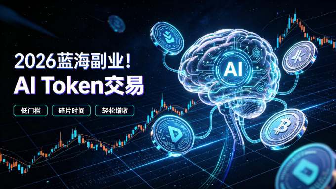 2026全新风口副业|AI智能Token交易,空闲时间轻松 賺 收益,无需全天盯盘