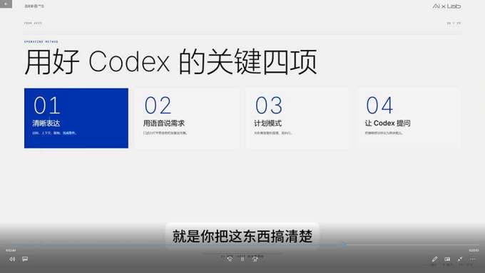 Codex作品集实战课:从找参考×沉淀Skill×到生成作品集网站,建立一套可复用的AI工作方法