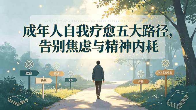 付费文章:成年人自我疗愈五大路径,告别焦虑与精神内耗