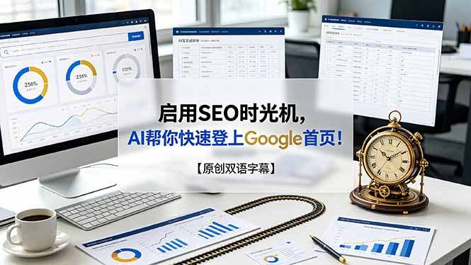 启用SEO时光机，AI帮你快速登上Google首页！【原创双语字幕】