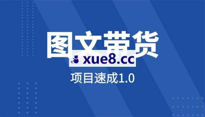 宁老师《图文带货项目速成1.0》