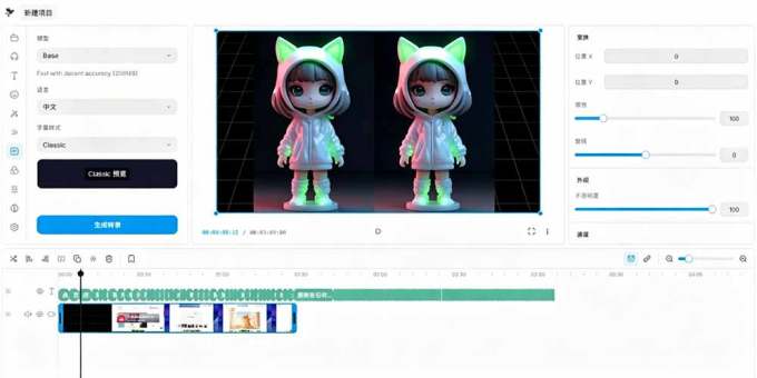开源“剪映CapCut”替代品,居然支持一键生成视频字幕?还可在线AI剪辑视频,这也太爽了吧 Cutia