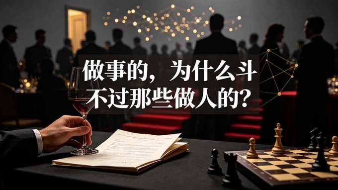 付费文章:做事的,为什么斗不过那些做人的?