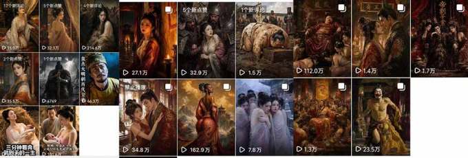 抖音AI历史漫画图文赛道:半小时更一条×AI出图×邪修过伙伴计划×日入300+,零成本快速入局