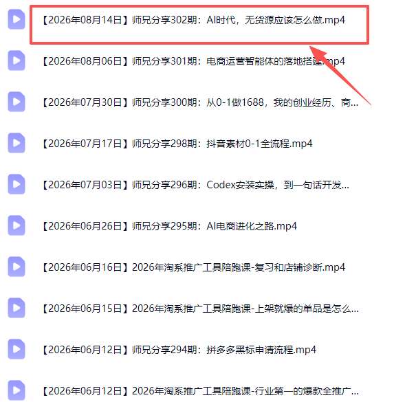 电商圈多年实战干货-更新2026:多位资深师兄实战干货/覆盖全域平台,中小卖家可复制的盈利指南