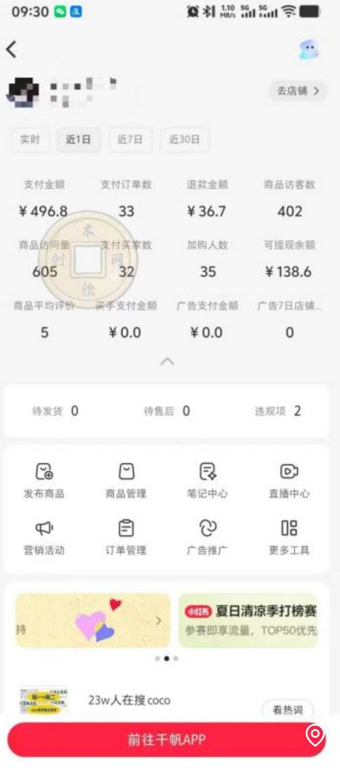 AI赋能小红书虚拟电商,单店单日收益500+,推荐流量+搜索流量持续稳定出单