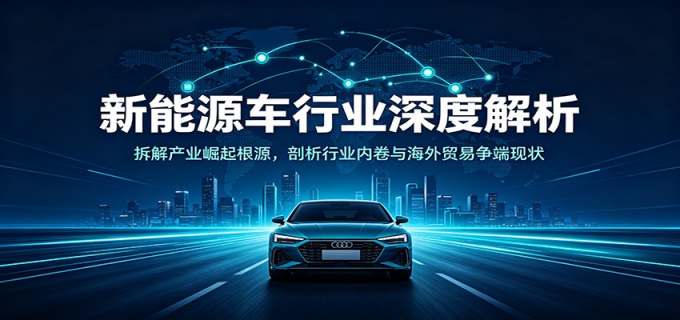 新能源车行业深度解析:拆解产业崛起根源,剖析行业内卷与海外贸易争端现状