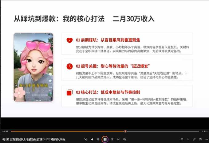 2026新版AI短视频带货实战课-更新9月:抖音+快手+视频号三大平台,系统掌握AI内容与电商运营玩法