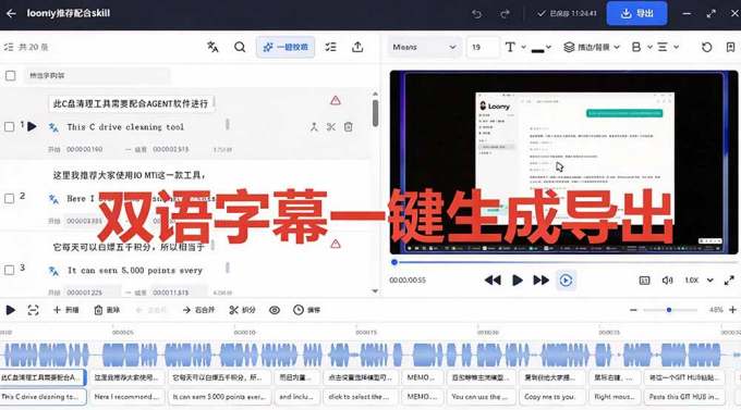 剪映会员不用再开了?视频字幕一键生成加翻译,本地离线运行,完全免费,超快速高精度,字幕大师